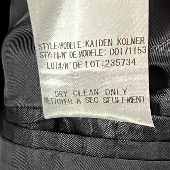 Theory Sport Coat Suit Jacket Mens 42 R Dark Blue Wool Linen Blazer Quiet Luxury - Picture 11 of 12